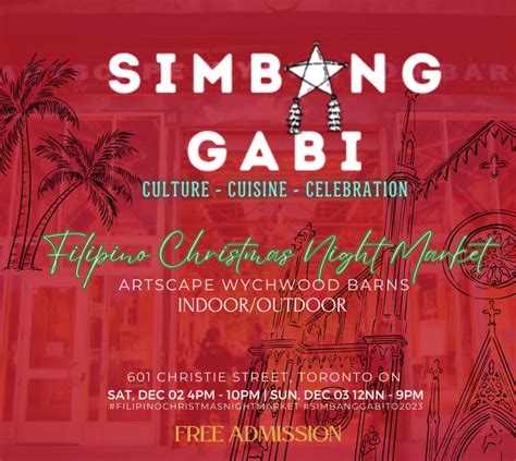 pinayit|'Simbang Gabi' Christmas market kicks off in Toronto .